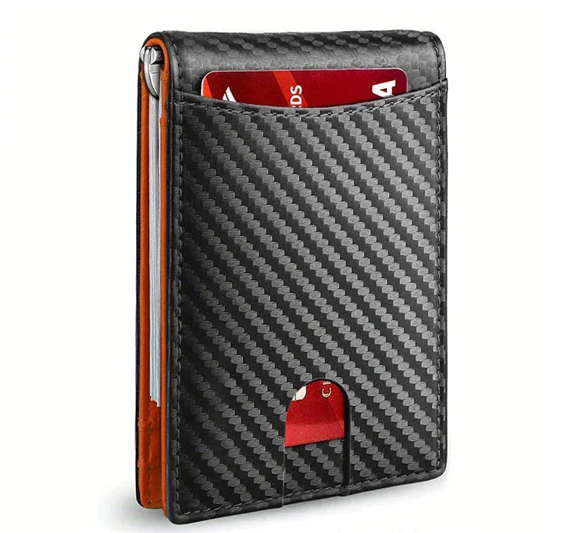 Carbon Fiber RFID Bifold Wallet