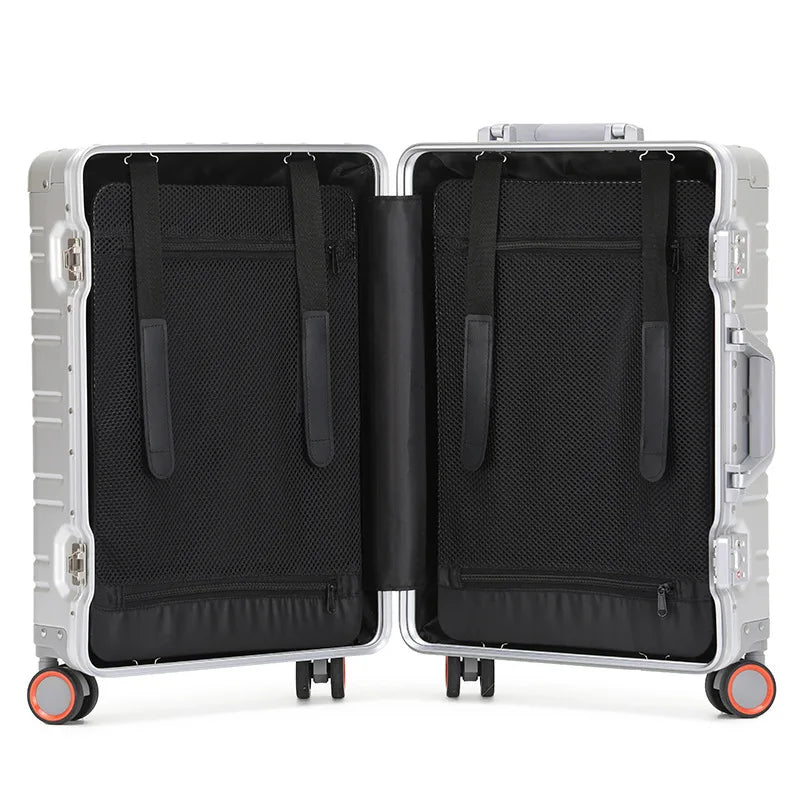 Carry-On Travel Luggage Aluminum